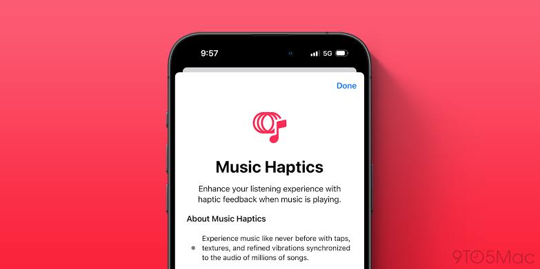 Apple Music Introduces Music Haptics For All Listeners