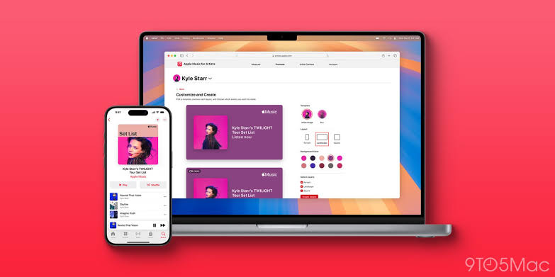 Artists can now Create and Promote their Set Lists using Apple Music for Artists
