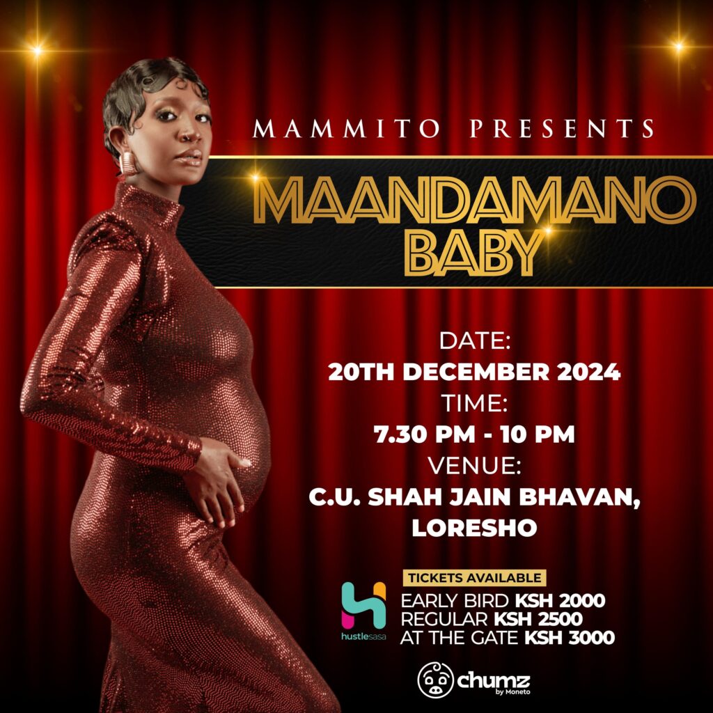 Comedy Alert! Mammito’s ‘Maandamano Baby’ Stand-Up Show Landing At Jain Bhavan Auditorium In Loresho